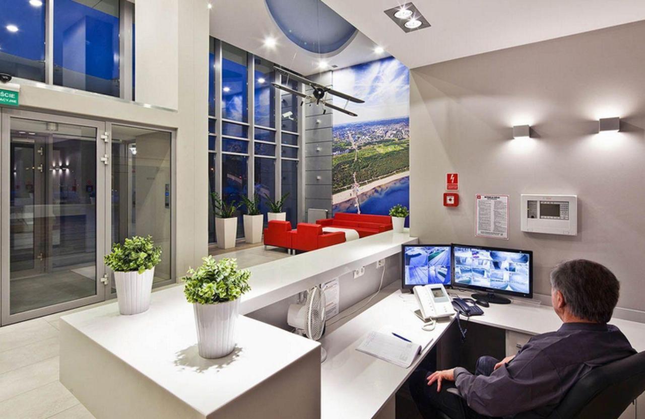Apartament Aviator Gdaňsk Exteriér fotografie